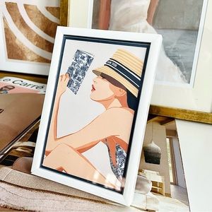 “Dior In Summer” Postcard with‎ White Frame